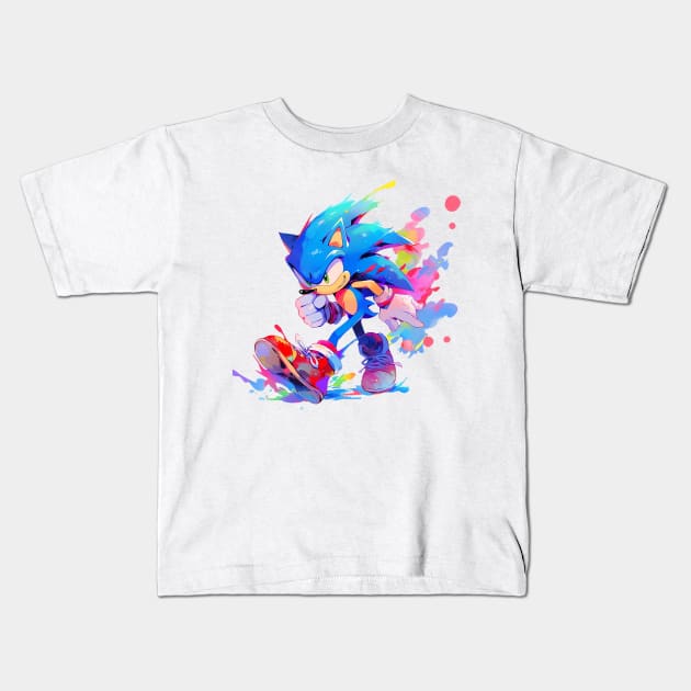 sonic Kids T-Shirt by enzo studios